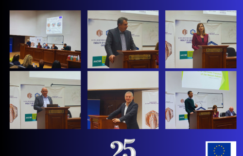 Celebration of the 25th Anniversary of the Postgraduate Studies in European Economic Studies at the Faculty of Economics – Skopje, Ss. Cyril and Methodius University in Skopje