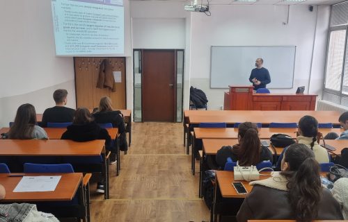 Guest Lecture by Prof. Igor Cvečić at the Faculty of Economics-Skopje
