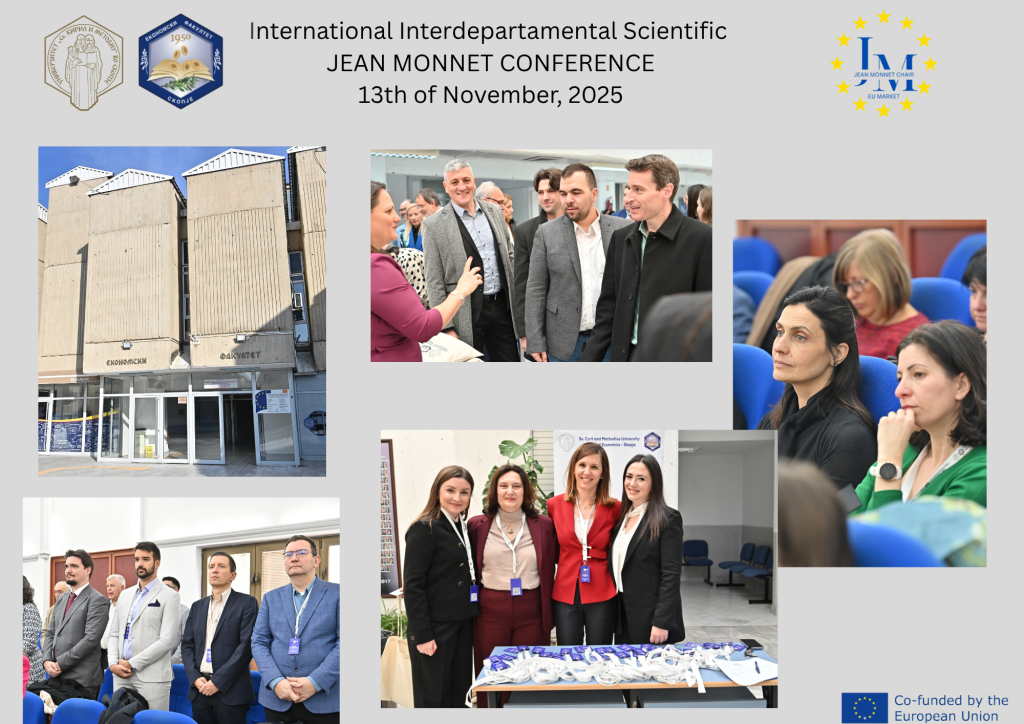 International Interdepartmental Scientific JEAN MONNET CONFERENCE