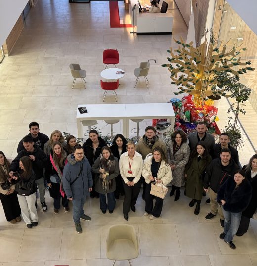 Future Economists Meet Practice at ProCredit Bank (study visit)