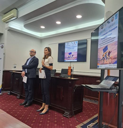 Award ceremony for the best video contest